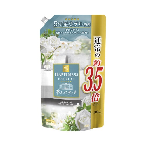 レノアハピネス夢ふわタッチ ホワイトティー詰替×6