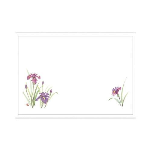 テーブルマット 尺3 しょうぶ