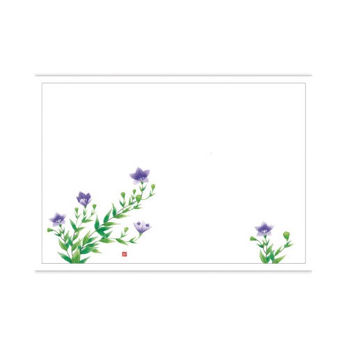 テーブルマット 尺3 キキョウ