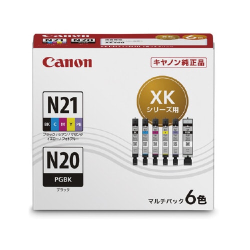 純正インク XKI−N21+XKI−N20/6MP
