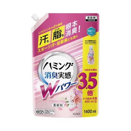 ハミング消臭実感WP Fフローラル1.4L×6