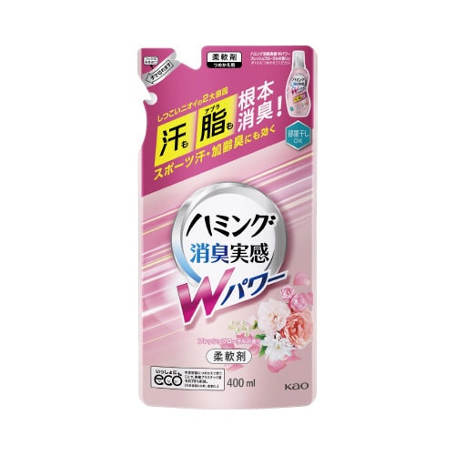 ハミング消臭実感Fフローラル 詰替400ml×15