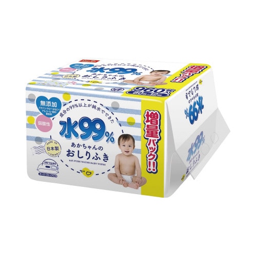 水99% おしりふき80枚入×48パック