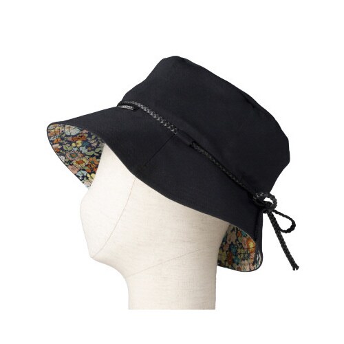 アボネット+JARI ハットフラワー ブラック