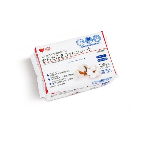 PH からだふきコットンシート 120枚入
