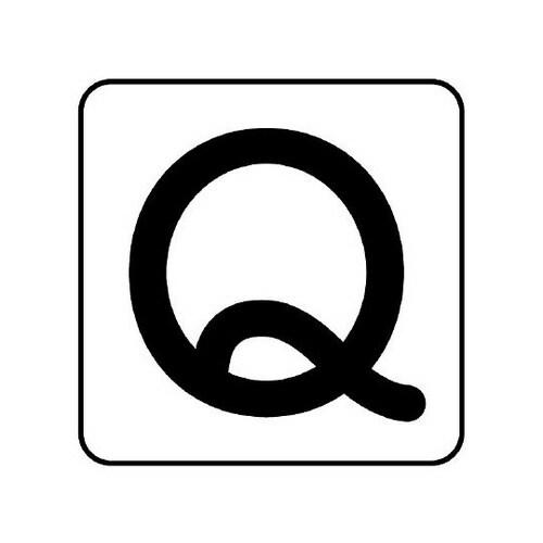 配管ステッカー Q AS−25−17M