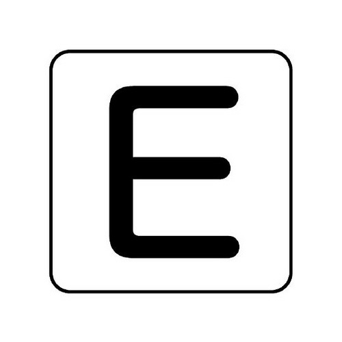 配管ステッカー E AS−25−5M