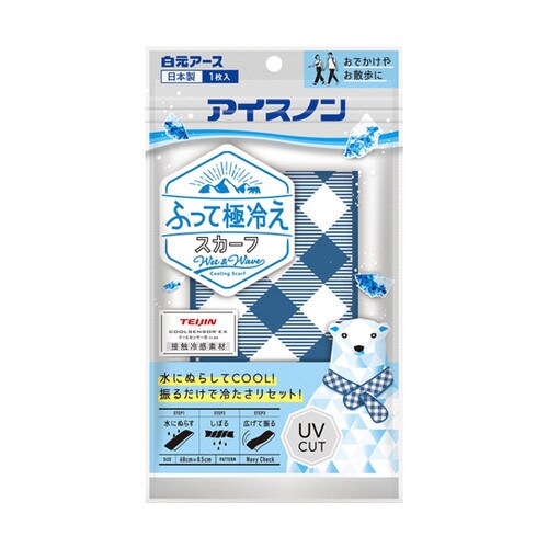 アイスノン 極冷えスカーフ チェック 1ケース