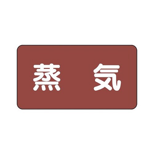 配管識別ステッカー 蒸気 大 AS−2L