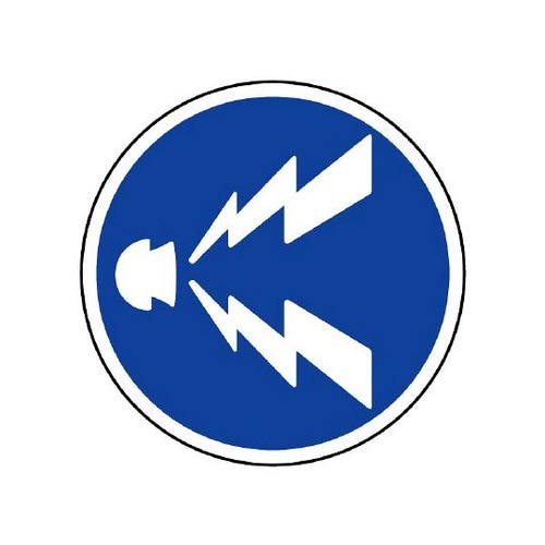 規制標識 328 警笛鳴らせ 894−21