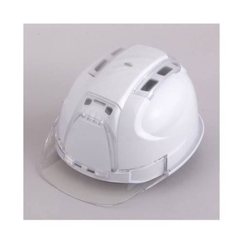 ヘルメット 白/透明 No.390F−OTCC
