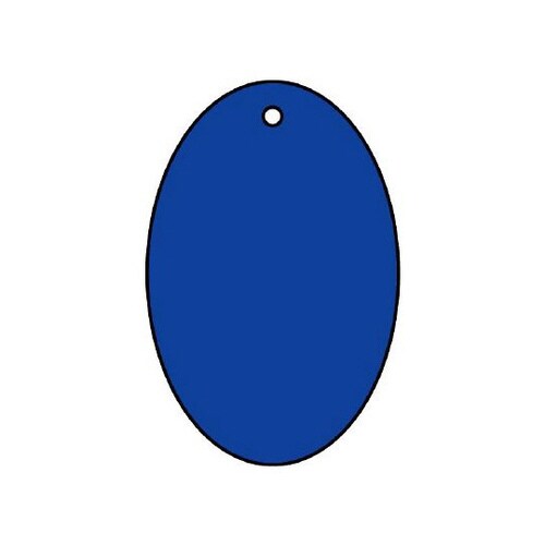 青無地板 楕円型 5枚1組 886−51