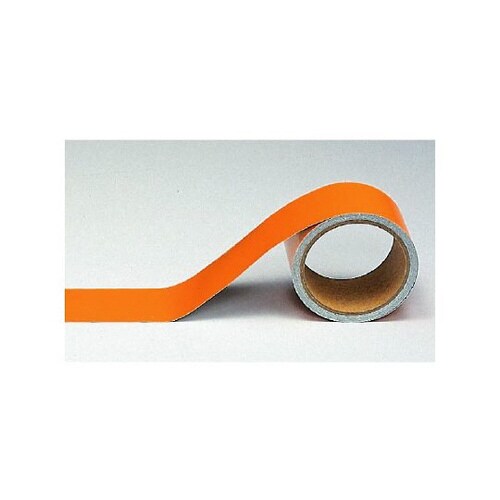 配管識別テープ 黄赤 小 446−12