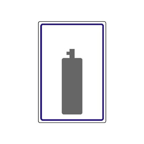 高圧ガス施設標識 ○○ 827−51