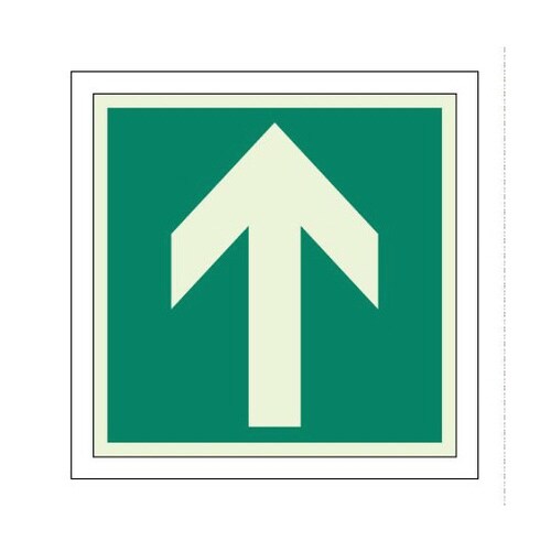 避難誘導ステッカー 矢印 824−15