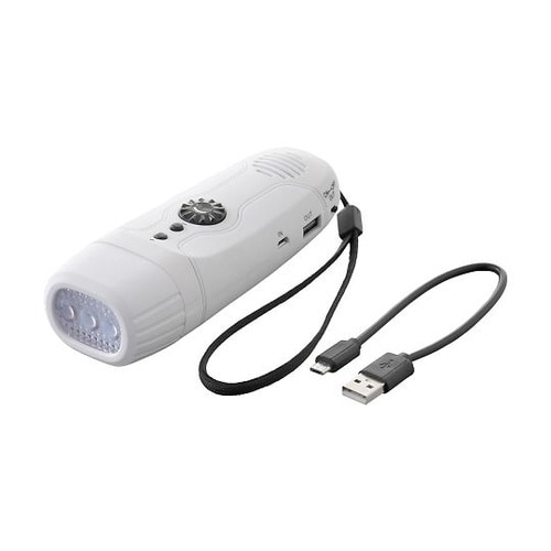 ダイナモFMラジオLEDライト 50900