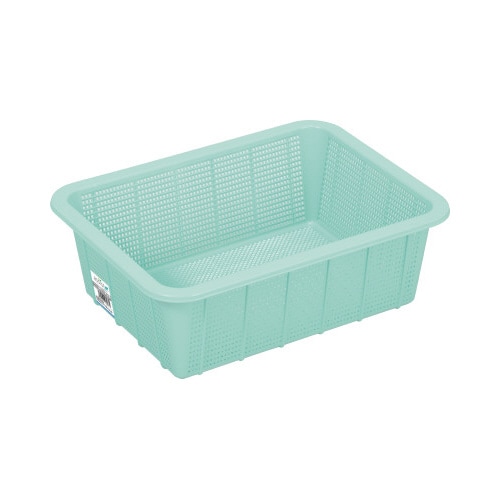 アシスト抗菌角ざる 深2型 グリーン