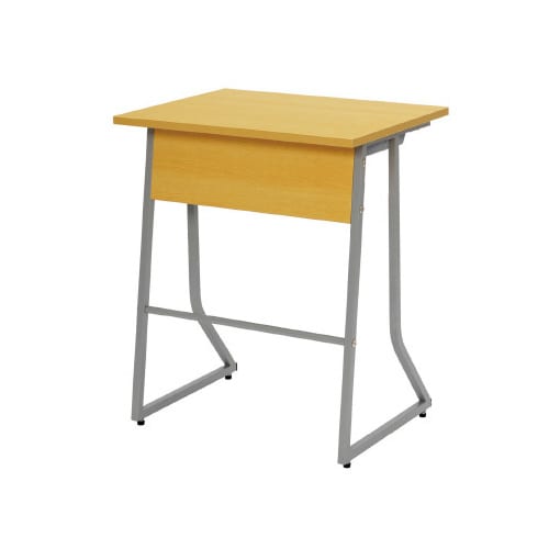 スモール研修用デスク3 幅600 ループ脚 NA