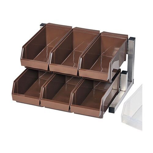 スマートオーガナイザー 2段3列 ホワイト