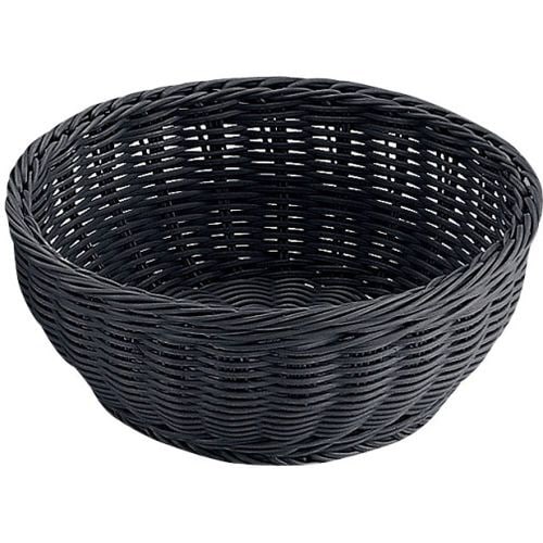 PP丸型バスケット ブラック 21型
