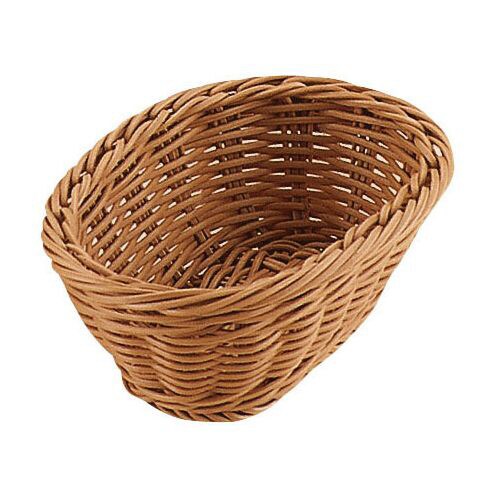 PP小判型バスケット ブラウン 18型