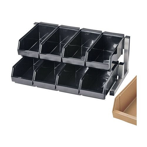 スマートオーガナイザー 2段4列 キャメル