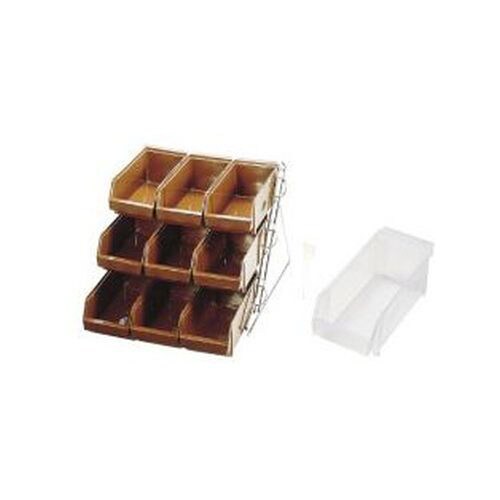 オーガナイザー 3段3列(9ヶ入)ホワイト