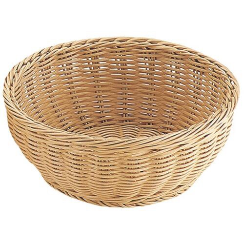 PP丸型バスケット アイボリー 24型