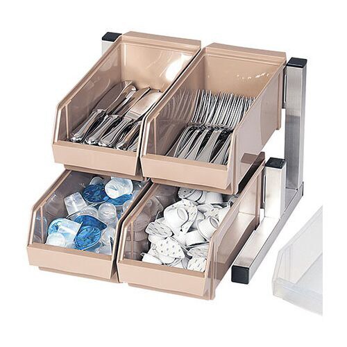 スマートオーガナイザー 2段2列 ホワイト