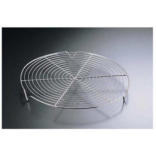 マトファ 丸網 足付(クロームメッキ) 280mm