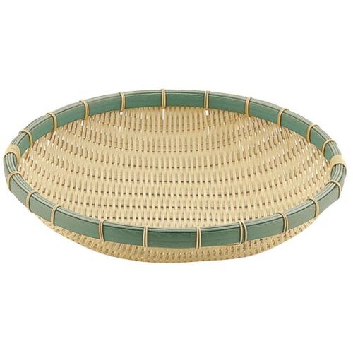 PP 竹 丸型 深ざる 18型 RB−180−BB