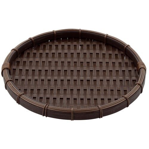 丸形 浅ざる 濃茶 50型 RT−500−DB