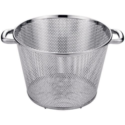 パンチング深型揚げざる パイプハンドル 48cm