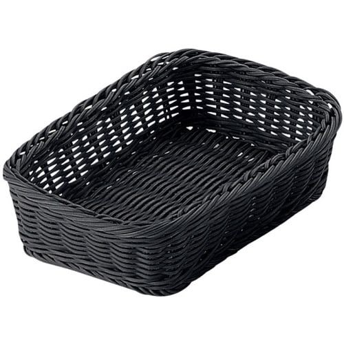 PP角型バスケット ブラック 21型