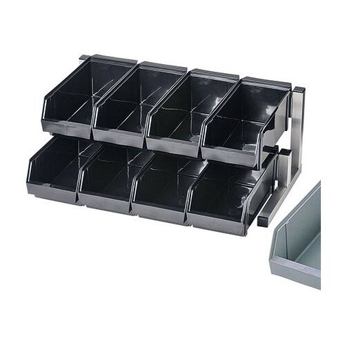 スマートオーガナイザー 2段4列 グレー