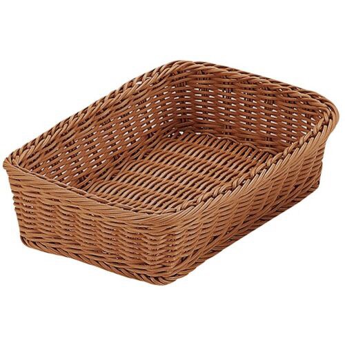 PP角型バスケット ブラウン 30型