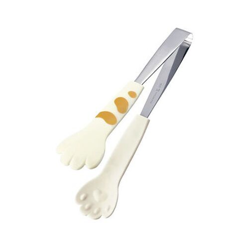 18−0でかにゃんこトング たま 白 2501