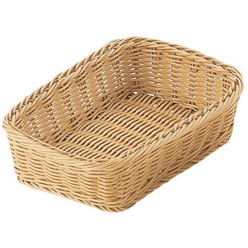 PP角型バスケット アイボリー 21型