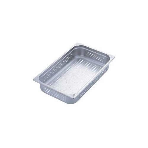 ステンレス 穴明 ホテルパン 2/1×100