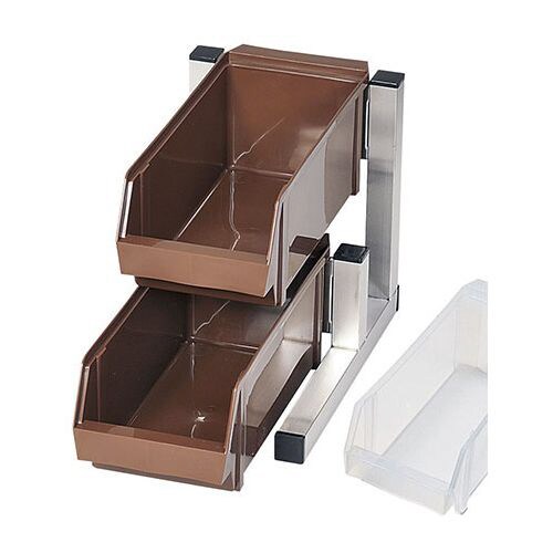 スマートオーガナイザー 2段1列 ホワイト