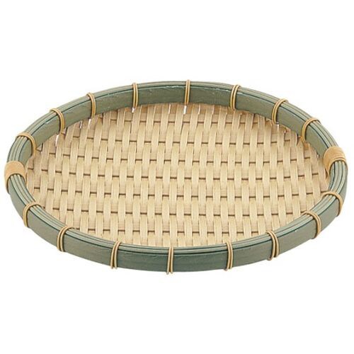 PP 竹 丸型 浅ざる 40型 RT−400−BB