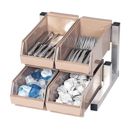 スマートオーガナイザー 2段2列 キャメル