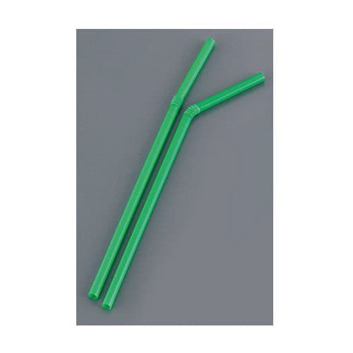 ストロー裸 (500本入)緑 LF−621