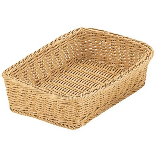 PP角型バスケット アイボリー 27型