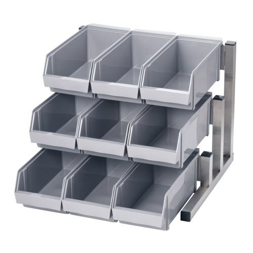 スマートオーガナイザー 3段3列 ホワイト