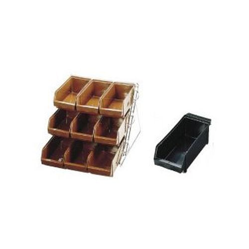 オーガナイザー 3段3列(9ヶ入)ブラック
