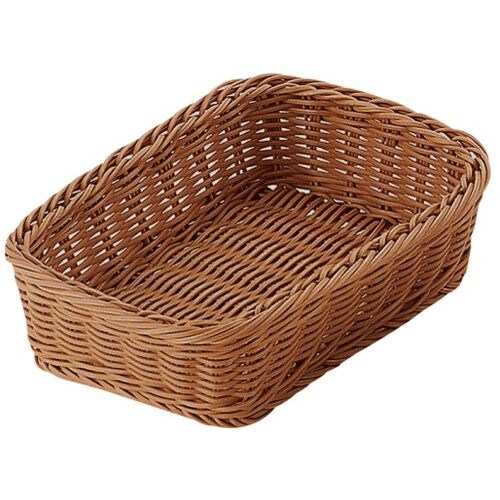PP角型バスケット ブラウン 24型