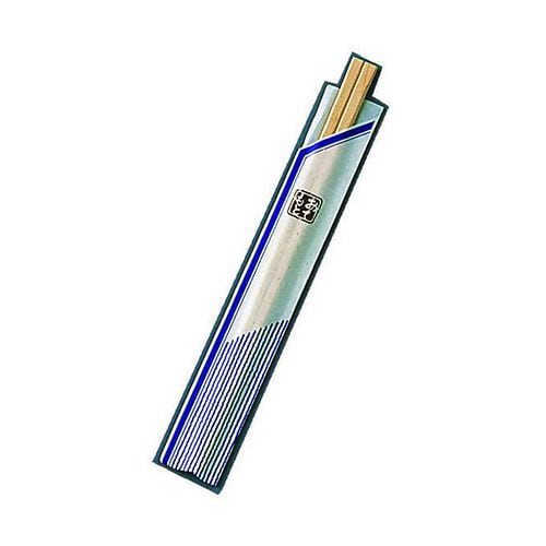 割箸袋 ピース紺 白樺元禄 20.5cm