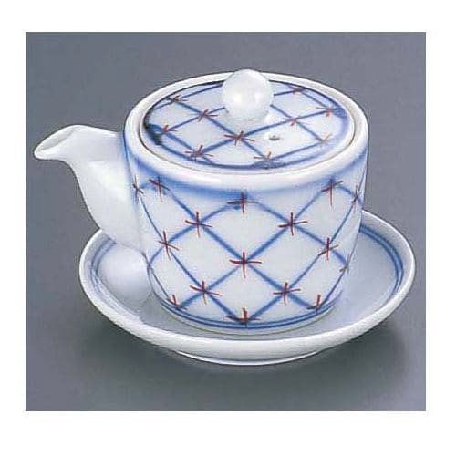 四弁花 台付ミニ醤油差し(受皿付) T05−19