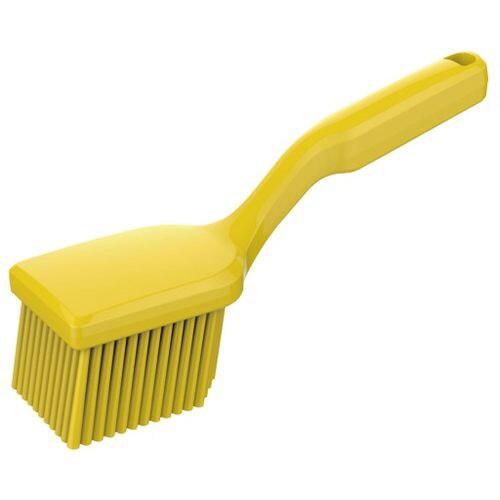脱毛防止 ショートハンドルブラシ ソフト イエロー